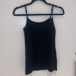 Loft black tank top. Size XS